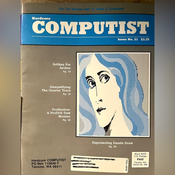 12 Hardcore Computist Issues 1980’s Collectible Rare. Superb condition. - Picture 6 of 14